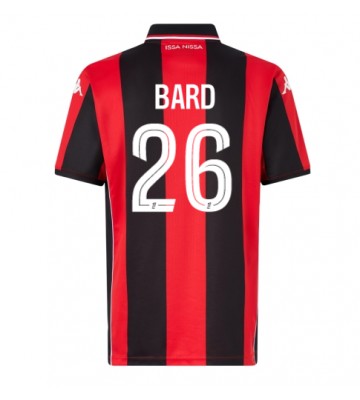 OGC Nice Melvin Bard  #26 Primera Equipación 2025-26 Manga Corta